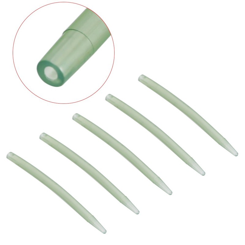 30 pieces carp fishing hook sleeves, anti-tangle hook line rig