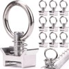 XFLYP 10PCS Lashing Rings for Lashing Rails, Single End Fitting