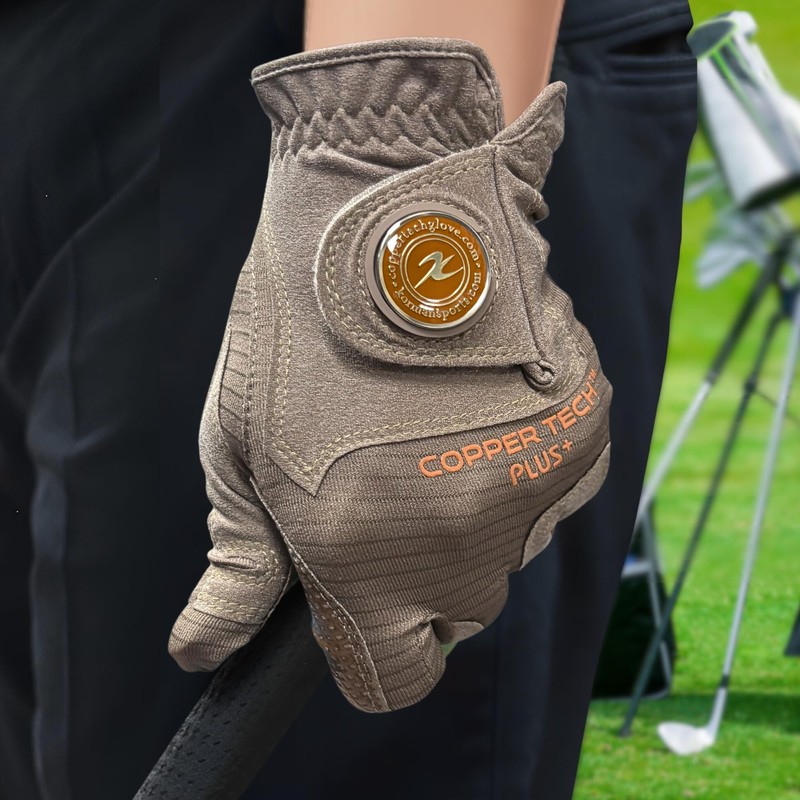 Copper Tech Women's Golf Gloves - Joint Support for Golfers