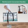 ZGO 12-Pack Oversized Moving Bags with Reinforced Handles, Heavy-Duty Storage