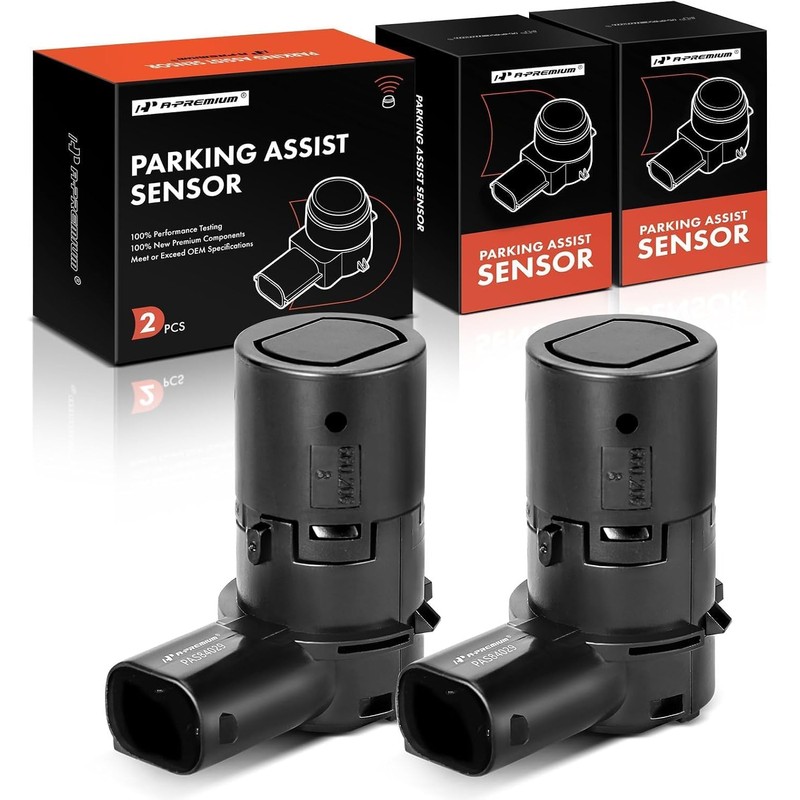 A-Premium Juego de 2 Sensores de Asistencia de Estacionamiento