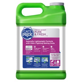 Cat's Pride Fresh Scent Pure & Fresh Multi-Cat Clumping Litter, 10-Pound Jug, Pack of 3 (C47510-C40)