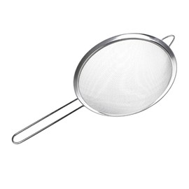 25CM Stainless Steel Strainer Fine Mesh Strainer Kitchen Sieve Fine Mesh Tea Strainers for Loose Tea