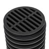 NDS 11, 4 in. Round Grate Drain Cover, Connects to