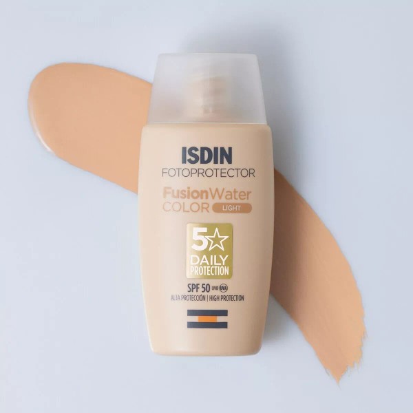 Isdin Fotoprotector Isdin Fusion Water Color Ligth  Spf 50 X 50ml