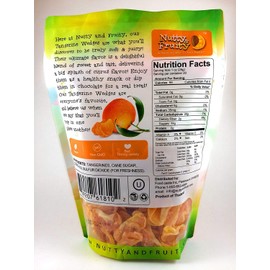 Nutty & Fruity Dried Tangerine Wedges 2 20 oz Bags