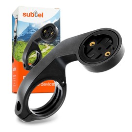 subtel Handlebar Mount Compatible for Sigma Sport ROX 12.0 ROX 11.0 ROX 7.0 ROX 4.0 ROX 2.0 Adjustable GPS Out Front Stem Mount Aero Bar Handlebar Mounting Bracket 25mm 32mm 35mm - Black