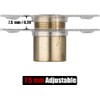 JQK Closet Magnetic Door Ball Catch Hardware, 430 Stainless Steel