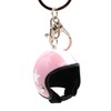 VmG-Store Motorcycle Helmet Retro Keyring with Functional Clasp XL, pink