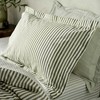 Yard Hebden Mélange Stripe Pillowcases – 100% Cotton Breathable Oxford