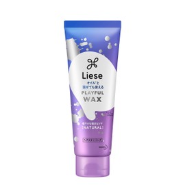 Liese Playful Wax, Lightweight, Natural, 2.4 oz (70 g), Glossy Feel, Movement, Cream Type that Makes Delicate Hair Flow, Non-sticky, Does Not Weight, Cassis Berry Scent