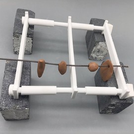 SoClaay Reusable Kiln Tools Hanging Firing Holder High Temperature kiln Support Pottery Ceramic Tools Bead Jewelry Pendant Hanging Burning Bracket Kiln Holder