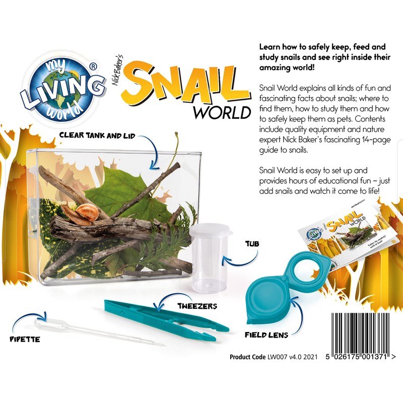 My Living World LW007 Interplay Snail World, Single, Mixed