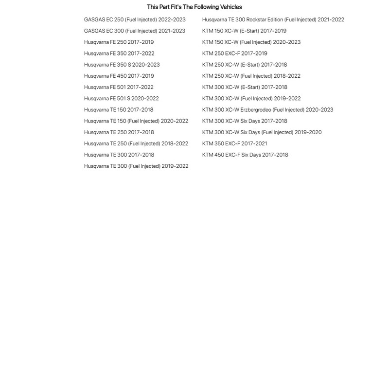 Tusk WP Xplor Fork Preload Cap Wrench - Fits: Husqvarna