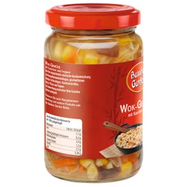 Bamboo Garden Wok Vegetables 330g Draining Weight 180g (Packaging Design May Vary)