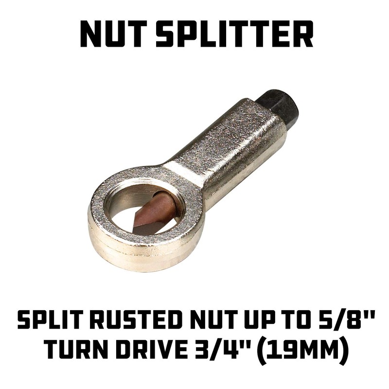 Powerbuilt 4 Piece Exhaust Pipe Tool Set, Repair Tailpipes, Expanders,