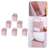 LALAFINA 6 Pcs Wall Phone Holder and Remote Controller Storage