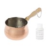 Nagao Tsubamesanjo Pure Copper Milk Pan 700ml with Polishing Agent,