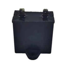 Greatshow WR55X24064 Rectangular Refrigerator Capacitor, 12 Microfarad, 180 Volts, Aluminum, Plastic, Polypropylene
