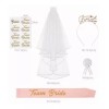 KT 38pc Despedida Soltera Liston Banda Bride Diadema Accesorios