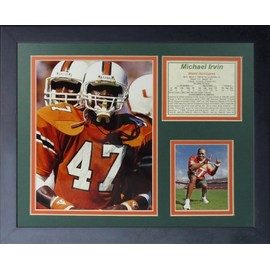 Legends Never Die Michael Irvin Miami Hurricanes Collage Photo Frame, 11" x 14"