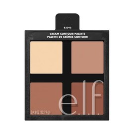 e.l.f. Cosmetics Cream Contour Palette Paleta Contorno Café Claro a Medio