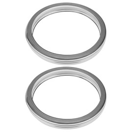 SG Store 2 Pieces Motorcycle Exhaust Gasket 45 x 38 x 5 mm Compatible with Aprilia RS 250 LD000/LD002 1995-1997