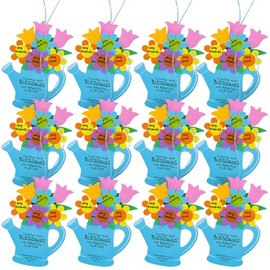 Fun Express Religious Count Your Blessings Flower Foam Craft Kit - Makes 12