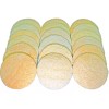 Jins-hung Paquete De 18 Almohadillas Exfoliantes De Esponja De Lufa