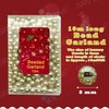 Christmas Bead Chain 10M, Luxury Plastic Garland, Xmas Tree Hanging