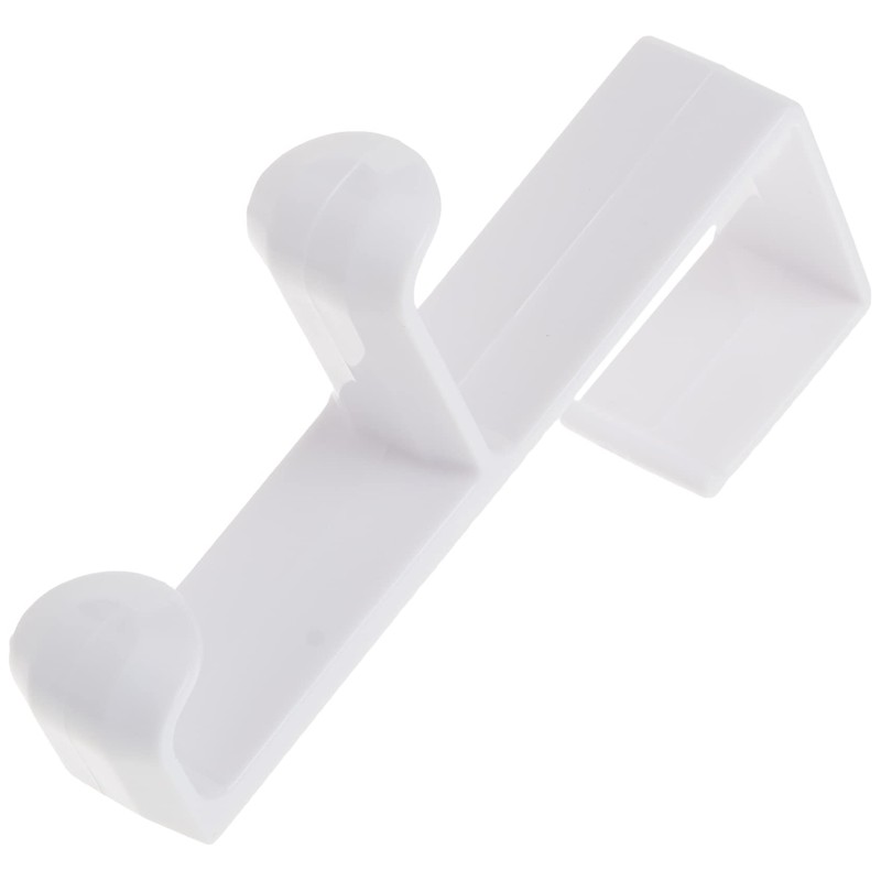 iDesign Over Door Double Hook for Closet, Bathroom, or Dorm,