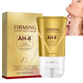 AH-8 Firming Neck Cream, Neck Firming Cream with Roller, Reduces Wrinkles Fine Lines and Double Chin, Deeply Moisturises and Nourishes, Restores Firming Effect and Restores Nutrition (120G/4.230Z)