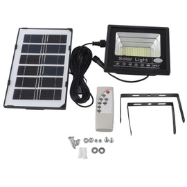 Solar Wall Lamp 100 LEDs High Brightness 50W Waterproof Outdoor Solar Light for Garden Courtyard Street