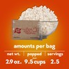 Jolly Time White Cheddar Cheese Microwave Popcorn, 2.9oz Sharing Bag,