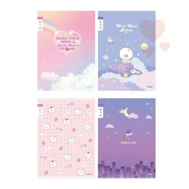 Stationery and Office Supply Diary Planner Set Pack 10 Pack for school, and desk organization, writing planning or paper accessory, Korean Import, and Desk