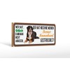 Ontrada Wooden Sign 27 x 10 cm Bernese Mountain Dog