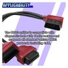 ZIMISI OBD2 Right Angle Splitter Y Cable, 16 Pin 1