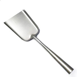 AHUIJ Stainless Steel Shovel - Fireplace, Coal, Ash, Gardening - Silver, Classic