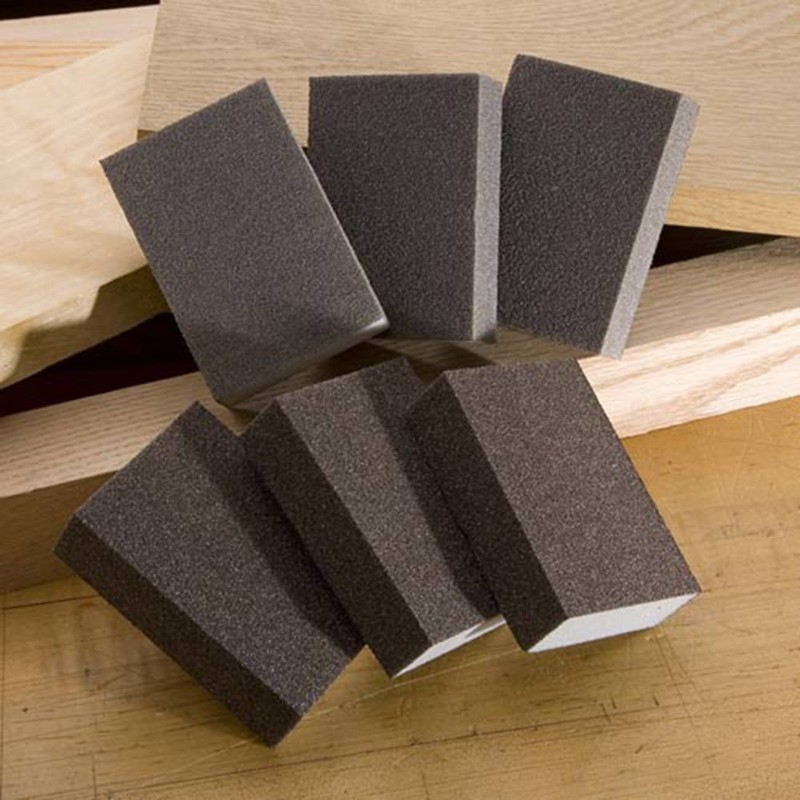 Double-Sided Sanding Sponges, 6-Pack