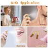 30 Pcs Golden Vials Mini Spray Bottle Amber Glass Fine