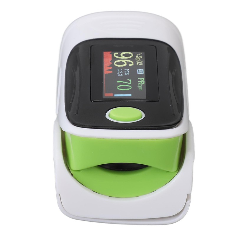 Fingertip Pulse Oximeter Adjustable Automatic Portable OLED Blood Oxygen Saturation