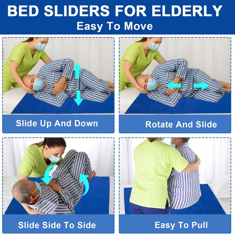 Sliding Sheet for Bedridden and Elderly (72 x 120 cm,