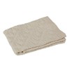 Sonnenstrick Blanket Knitted made from 100% Organic Cotton/Controlled Organic Cultivation/Made