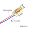 3V and 5V adjustable laser tube laser head, copper head,