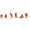 Noch 38012 Track Workers (6) Hobby Figure Set