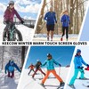 Women's Winter Warm Thermal Touch Screen Gloves Women Soft Cable
