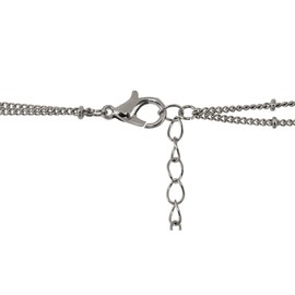 American Coin Treasures Irish Three Pence Rabbit Coin Double Strand Love Necklace