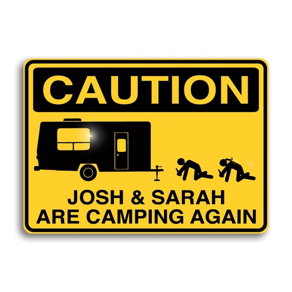 Camping Sign