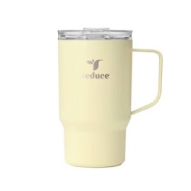 Reduce 18oz Hot1 Insulated Stainless Steel Travel Mug with Steam Release Lid - Light Yellow