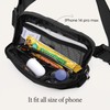 FIREYUN Unisex Mini Belt Bag ＆ Fanny Pack for womenwith